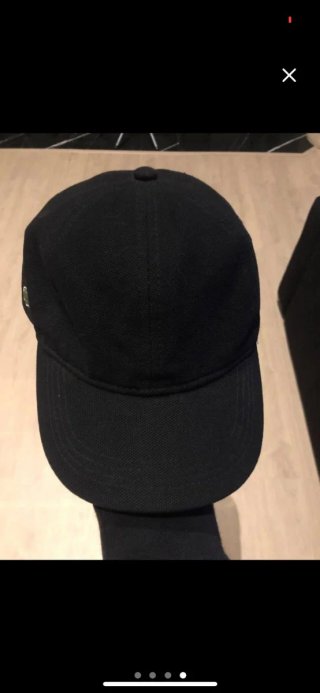 Gorra Lacoste Negra