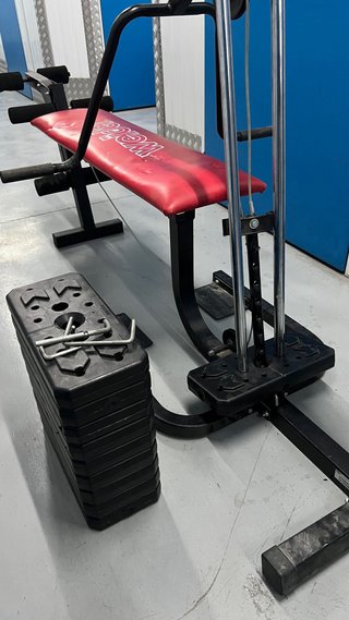 Máquina Musculación Weider Completa