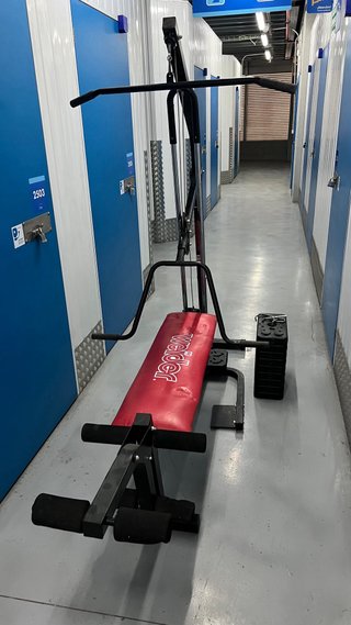 Máquina Musculación Weider Completa