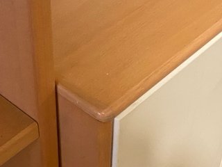 Cama nido 90x190 con colchón y estanteria