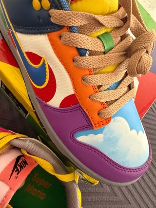 Zapatillas nike dunk low x Mario bros