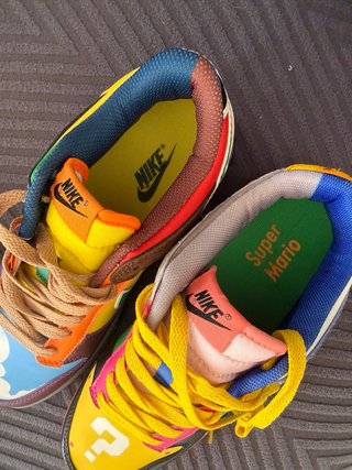 Zapatillas nike dunk low x Mario bros