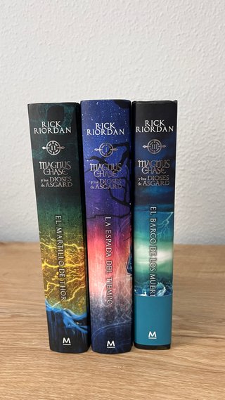 Saga Libros Magnos Chase y los Dioses de Asgard