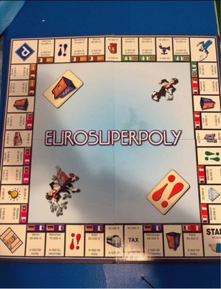 Superpoly European Edition Juego de Mesa