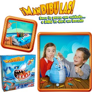 - Mandíbulas juego mesa niños habilidad diversió