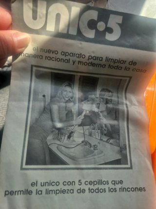 Pulidora UNIC-5 para limpieza y brillo