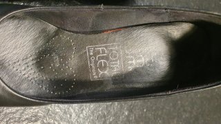 Zapatos de piel negros tacón