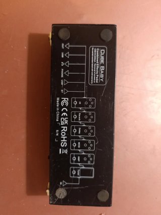 Pedal de efectos CUVAVE para guitarra