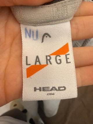 Sudadera HEAD Gris Mujer