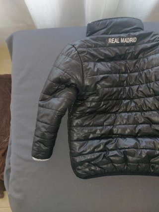 Chaqueta Real Madrid RM Negra