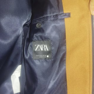 Chaqueta bomber Zara hombre marrón