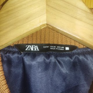 Chaqueta bomber Zara hombre marrón
