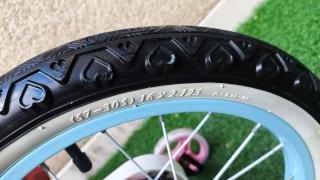 Bicicleta niña rosa 16"