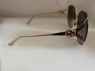 Gafas de sol Gucci mujer doradas y grises