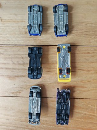 Lotto 6 Hot Wheels rare serie Flames e Fat fender