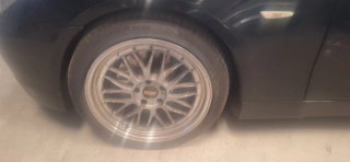 Llantas BBS plateadas