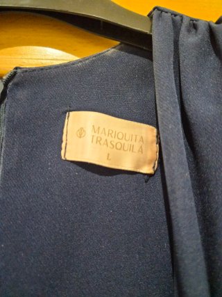 Vestido Mariquita Trasquilqui flecos Talla L