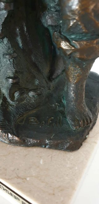 JOSEP BOFILL MOLINÉ ESCULTURA FIRMADO