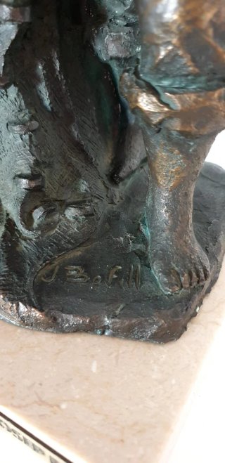 JOSEP BOFILL MOLINÉ ESCULTURA FIRMADO