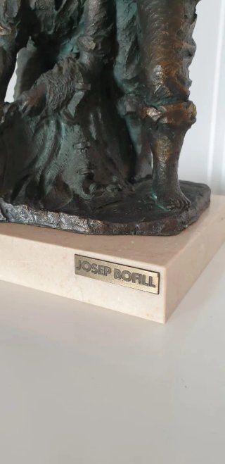 JOSEP BOFILL MOLINÉ ESCULTURA FIRMADO