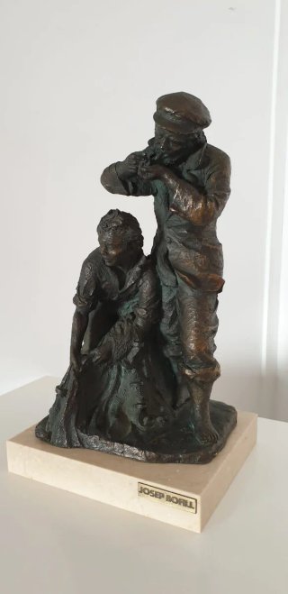 JOSEP BOFILL MOLINÉ ESCULTURA FIRMADO