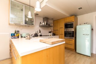 Muebles de cocina madera y metal