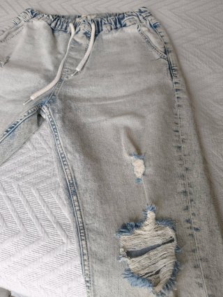 Jeans PULL&BEAR Hombre Talla S Desgastados