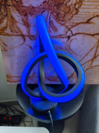 Conjunto 2 Lámparas de mesa LED AUYART espiral