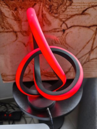 Conjunto 2 Lámparas de mesa LED AUYART espiral