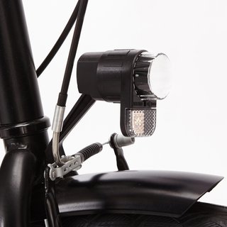 Bicicleta urbana Elops 100 Negro Cuadro Bajo