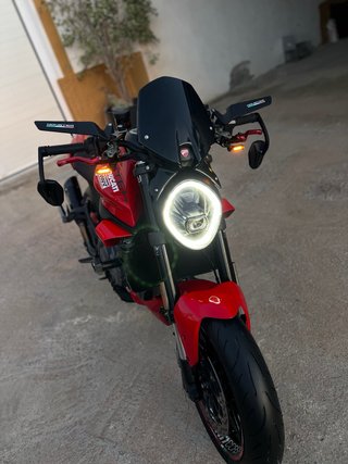 Ducati Monster 937 A2 2022 Roja