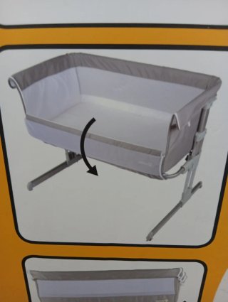 Cuna de bebé Safety 1st casi nueva con su caja