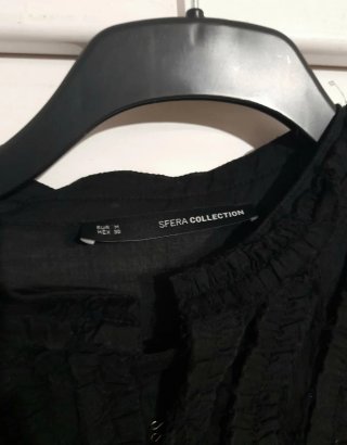 Blusa Sfera Collection Talla M Negra