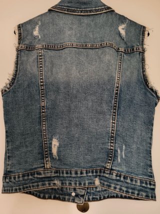 Gilet jeans Miss Bonbon taglia 44