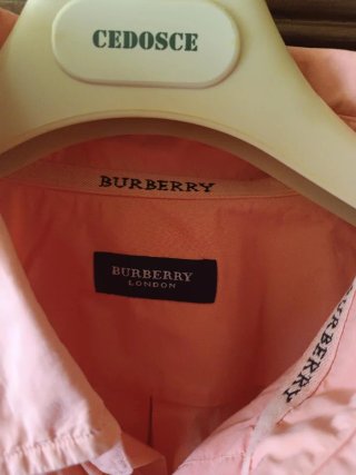 Camisa Burberry Coral Talla XL