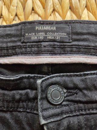 Pantalón corto vaquero negro