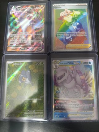 Lote 4 Cartas Pokémon ingles