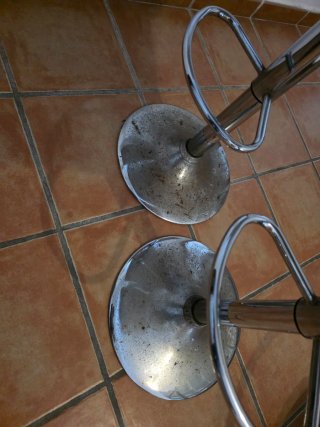 Juego de 2 Sillas Altas