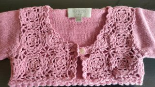 Chaqueta Nanos bebé 12 meses rosa