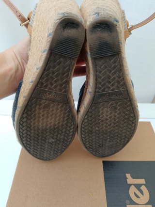 Sandali Wrangler donna blu e marroni