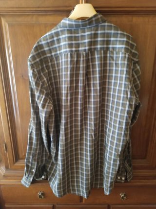 Camisa de cuadros hombre