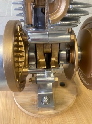 Motor Mobylette Seccionado