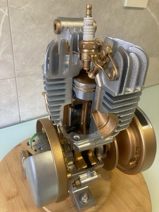 Motor Mobylette Seccionado