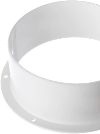 Conector brida pared para tubo ventilación