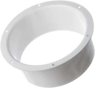 Conector brida pared para tubo ventilación