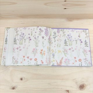 Álbum fotos Botanical Wild Flowers 22,5x22 cm