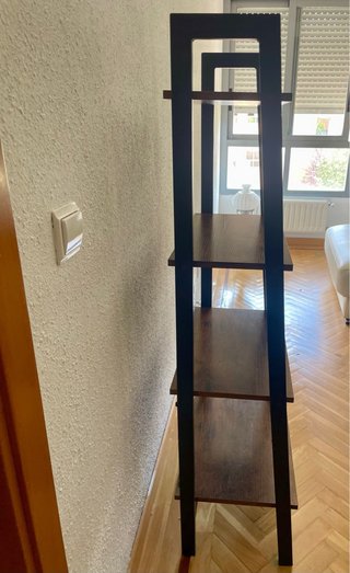 Estantería 5 Niveles Madera y Metal