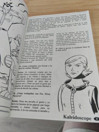 Comic stetchbook Javier pulido