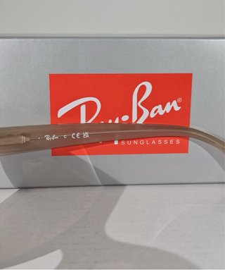 Occhiali Ray Ban RB 4457D Trasparent Beige