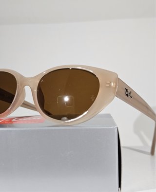 Occhiali Ray Ban RB 4457D Trasparent Beige